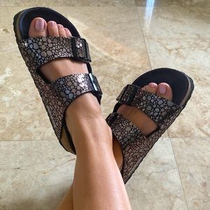 Metallic Birkenstocks
